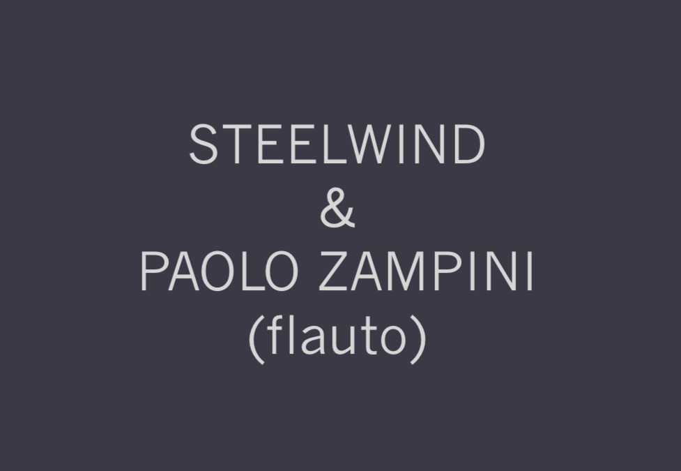 STEELWIND E PAOLO ZAMPINI (flauto)